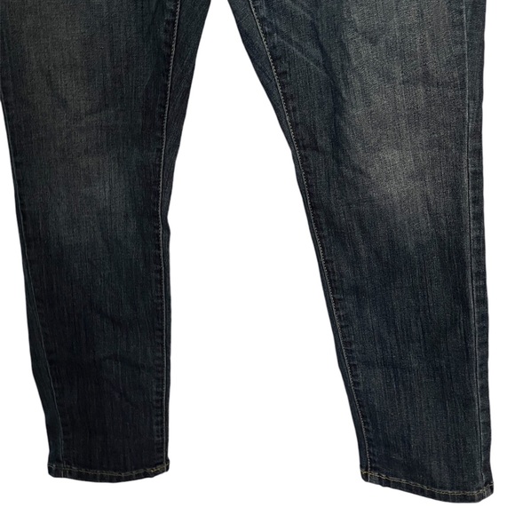 Mossimo Blue Dark Wash Low Rise Skinny Jeans Size 14 - Picture 3 of 7